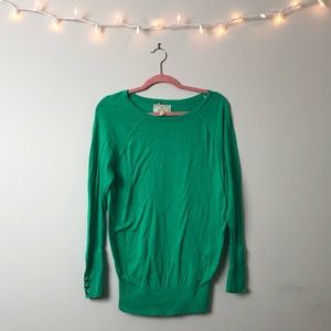 Anthropologie Ruby moon Green Top